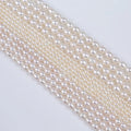 Natural Peals Wholesaler Good Quality White Rice Freshwater Pearl Strands for Sale
