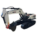 1594 Alloy Remote Control Excavator Screw Power Model Engineering Vehicle Amusement Modified R4s Payload Excavator Toy