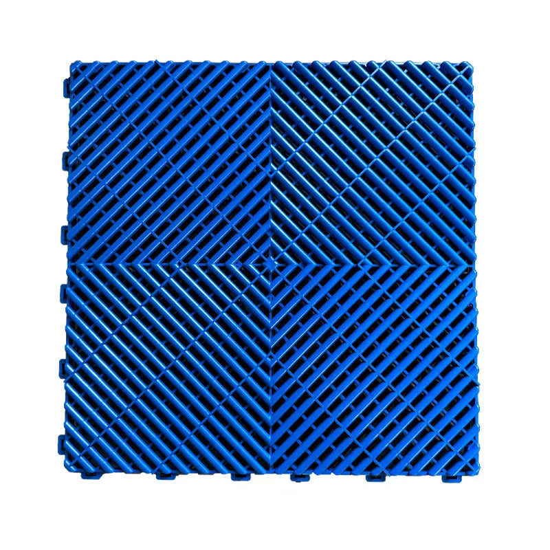 Interlock PP Garage Flooring Tiles Tiles Floor  Slab Rib Garage Floor Pp Floor Mat