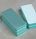 BIN Wholesale Double-Sided Sponge Nail Buffer Tool Beautiful Gradient Color Effect with Emery Material