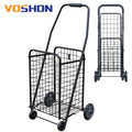 Fashion Cheap Luggage Portable Folding Shopping Trolleys Seat Foldable Supermarket Hand Cart
