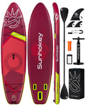 Fast Shipping sup Gonfiabile OEM New 11'x34"x6" Inflatable Stand up Paddle Board Drop Stitch Paddle Surf Board with Accessories