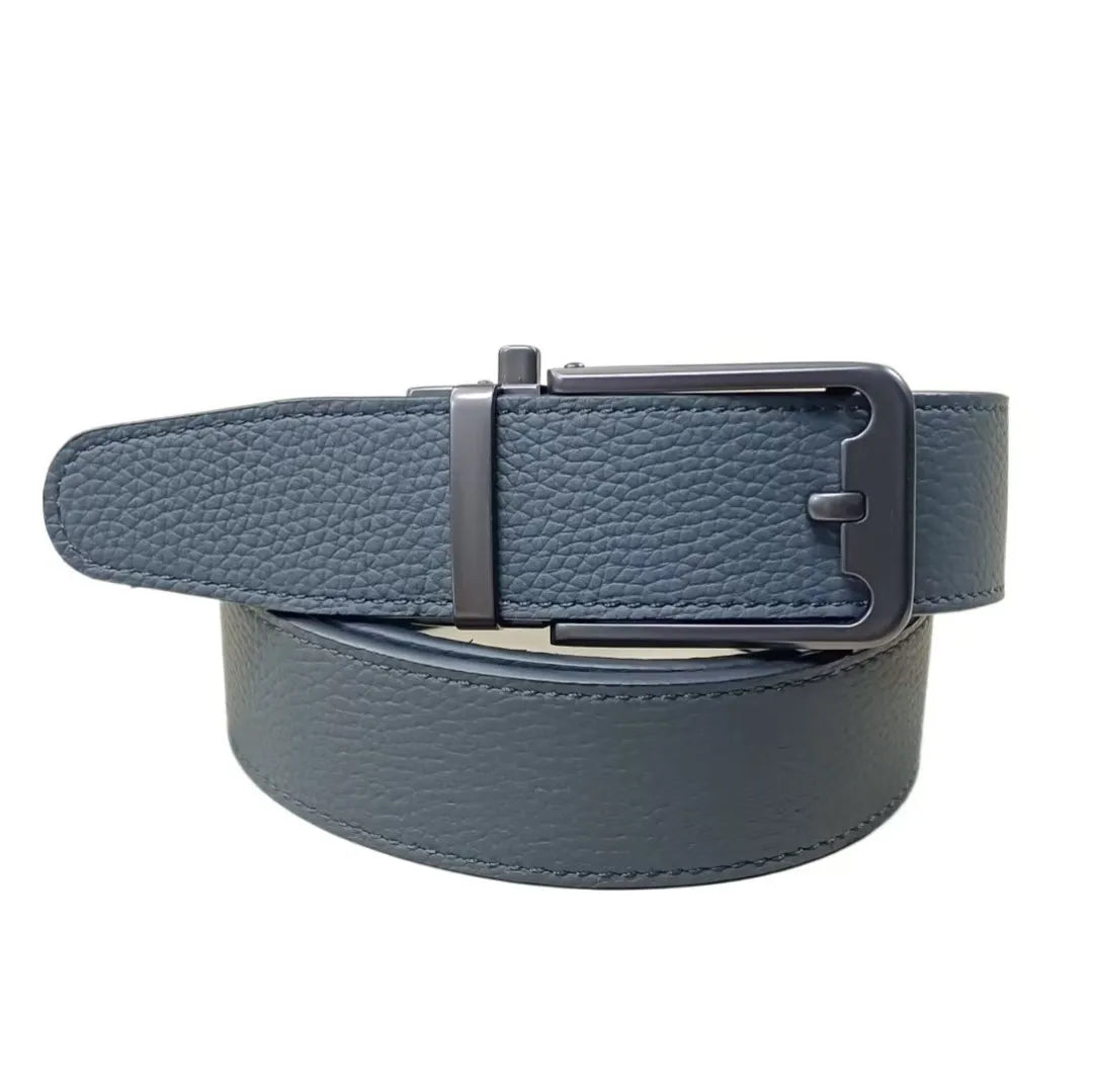 Hot Sale Genuine Leather  Fashion Automatic Leather Belt Business Casual Cowhide Belt Manufacturer High Quality Men Leather Belt
