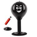 Punch Ball Table with Feathers Suction Cup for Stress Relief for Boss Colleagues Friends 18 X 17.5 X 37 cm