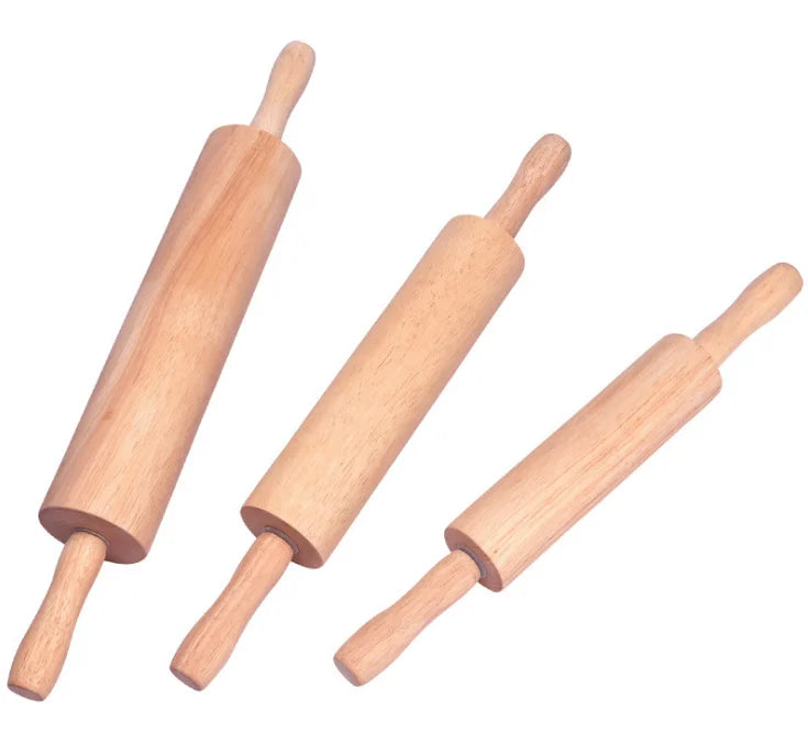 Hot Selling Solid Wood Roller Non-Stick Rolling Pin for Pastry & Bakery Use