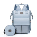 2024 New Anti-Theft Oxford Zipper Waterproof Multi-Function Mummy Diaper Backpack for Mom with Changing Bag