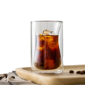 150ml Cafe Latte Espresso or Cappuccino Hot Beverages Insulated Double Walled Transparent Glass Cup Turkish Clear Glass Tea Cup