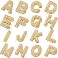 Fashion 18K Gold Plated Initial Letter Beads Micro Pave Zircon A-Z Letter Pendant for Diy Bracelet Necklace Jewelry Accessories