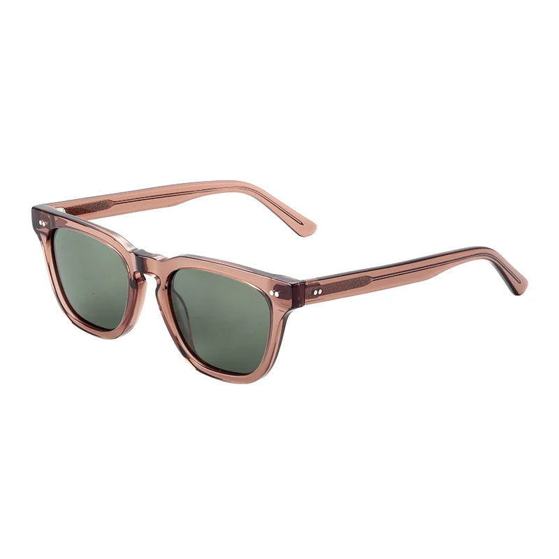 2025 Vintage Square Acetate Men Women Driver Eye Glass Fashion Sun Glasses Female Sunglasses Men