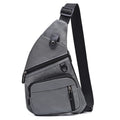 Oxford Chest Bags Men's Sling Backpack Shoulder Banana Pouch With Phone Pocket Personalized Bags for Business Crossbody Bags