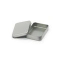 Wholesale Factory Cheap Small Batch Custom Black White Silver Rectangular Jewelry Dice Cards Candy Storage Box Tin Box Tin Cans