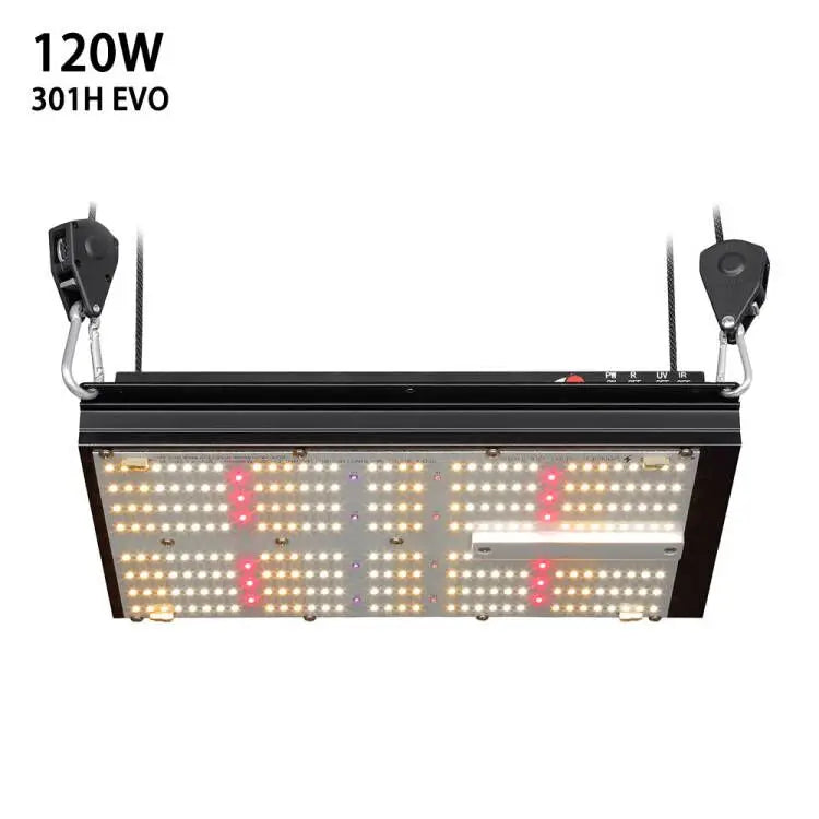 2024 Newest Upgrade 120W High Yield EVO Diodes Full Spectrum LED Grow Lights for Indoor Plants Greenhouse Veg Bloom Light