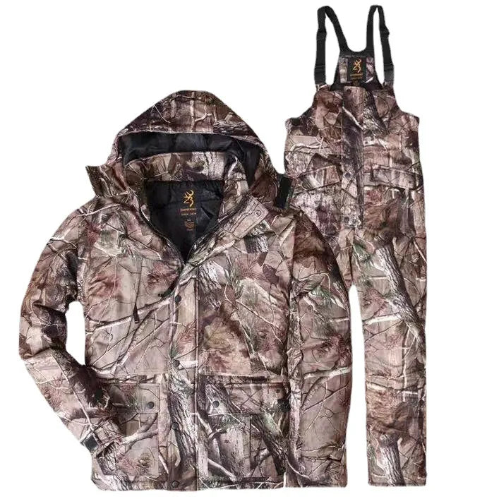 Warm Leafy One Piece Orange Digital Fishing Custom China Deer Mens Camo Clothing Clothes Hunting Uniforms Suits Camouflage