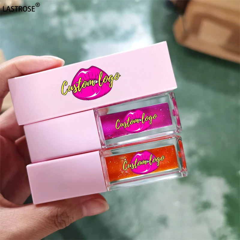 Fruit Flavouring Moisturizing Lip Oil Color-changing Liquid Lip Plumper Oil Private Label Waterproof clear Vegan Lip Gloss