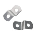 L-Shaped Zinc Plated Iron Picture Framing Hardware with Two Holes Canvas Hangers and Offsets Accessories Canvas Bag Packaging