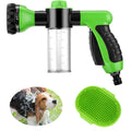 Pet Wash Bath Rubber Brush Water Sprayer Scrubber Tool Dog Cleaning Comb Spray Foamer Wash Bath Shower Massage Dog Accessories