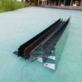 Stainless Steel Aluminum Landscape Edging Garden Metal for Lawnpark villa Ornament