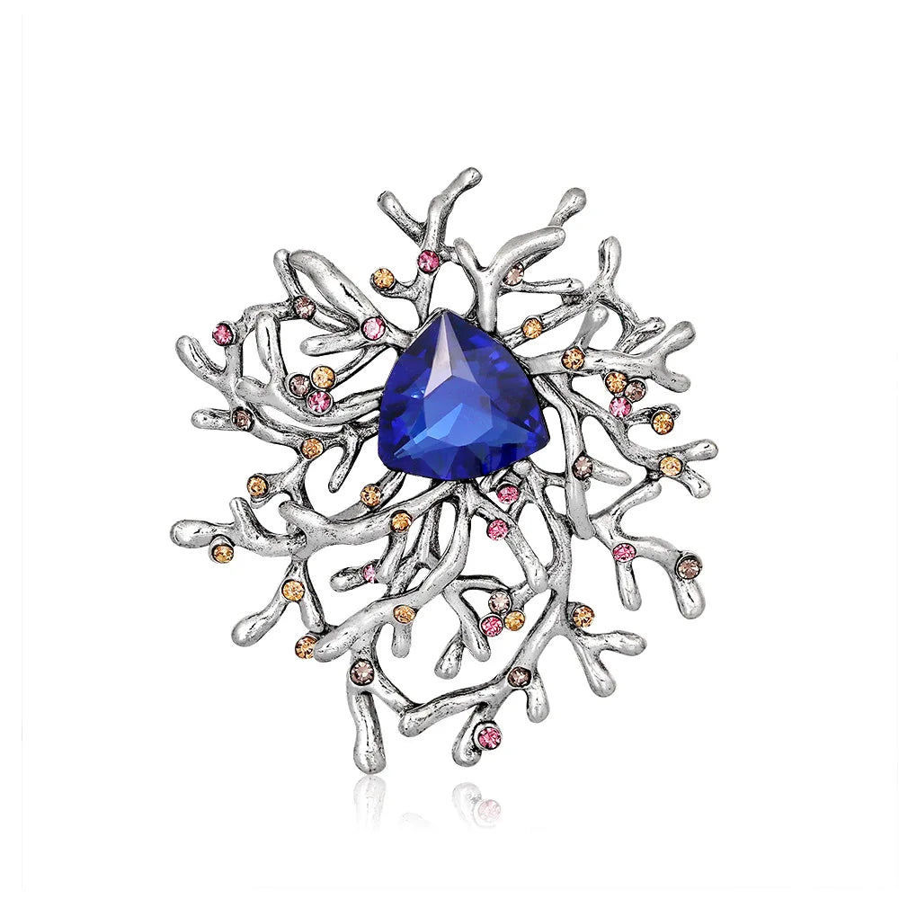 DRAL935 Fashion Rhinestone Brooch Women Geometric Brooch Jewelry Wholesale