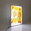 Customized Rectangle Advertising LED Movie Poster Light Box with Aluminum Frame Slim LED Design