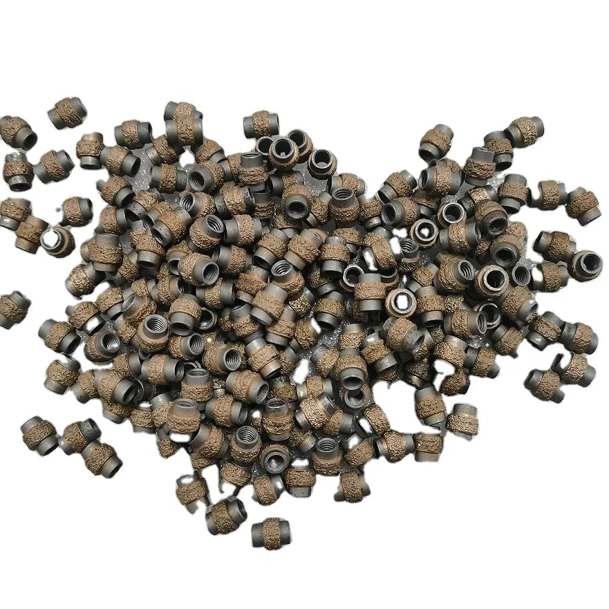 Diamond Beads for Precision Wire Rope Saw Cutting in Marble Granite and Sandstone