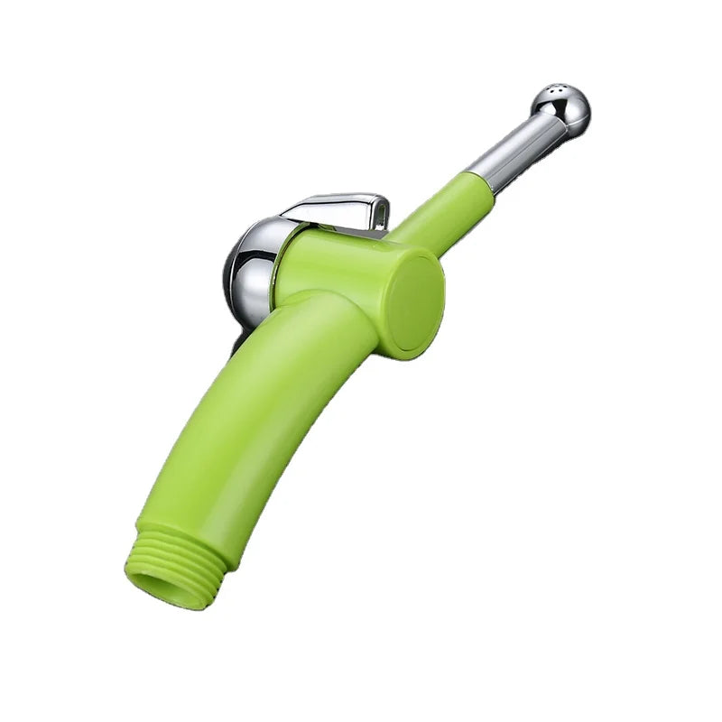 Adjustable Green Quality Modern Bathroom Shattaf Abs Sprayer Portable Travel Cheap Head Shower Shattaf Water Tap