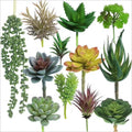 Wholesale Assorted Artificial Home Indoor Outdoor Decorate Plants Mini Succulent
