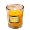 Glass Plant Wax Soy Aromatherapy Scented Candle Home Indoor Smokeless Aromatic Candles
