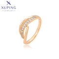 A00915982 xuping Jewelry Luxury Diamond Exquisite Fashion Rings Elegant 18K Gold Color Engagement Ring Women