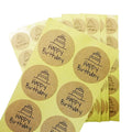 100pcs/pack Cute Happy Birthday Sealing Sticker Round Paper Label Gift Candy Box Decoration Stickers Birthday Party Supplies