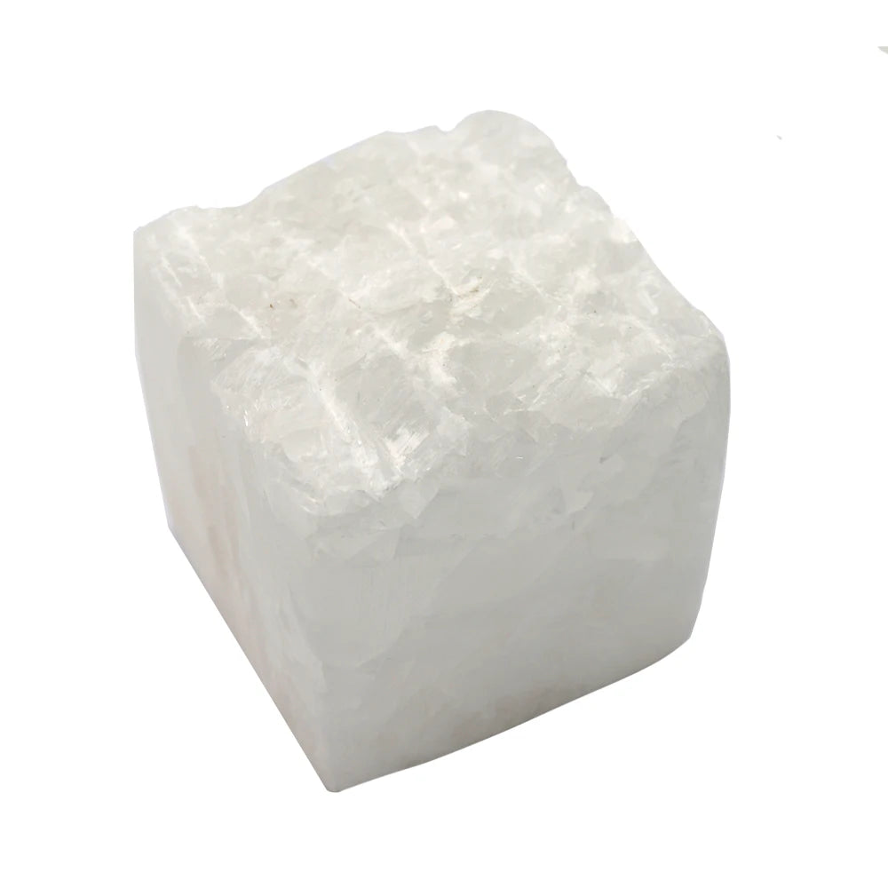 Natural Cube Shaped Fragrance Stone Essential Oil Aroma Diffuser Stone Glacier Diffusing Stone for Home Decoration