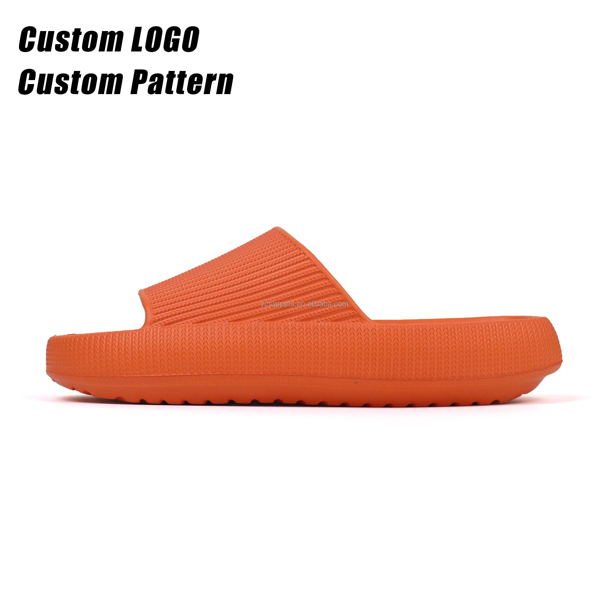 2025 Women's Casual Open-Toe Indoor/Outdoor EVA for Slippers Anti-Slip Outsole Thick Platform Summer Cloud Print Breathable