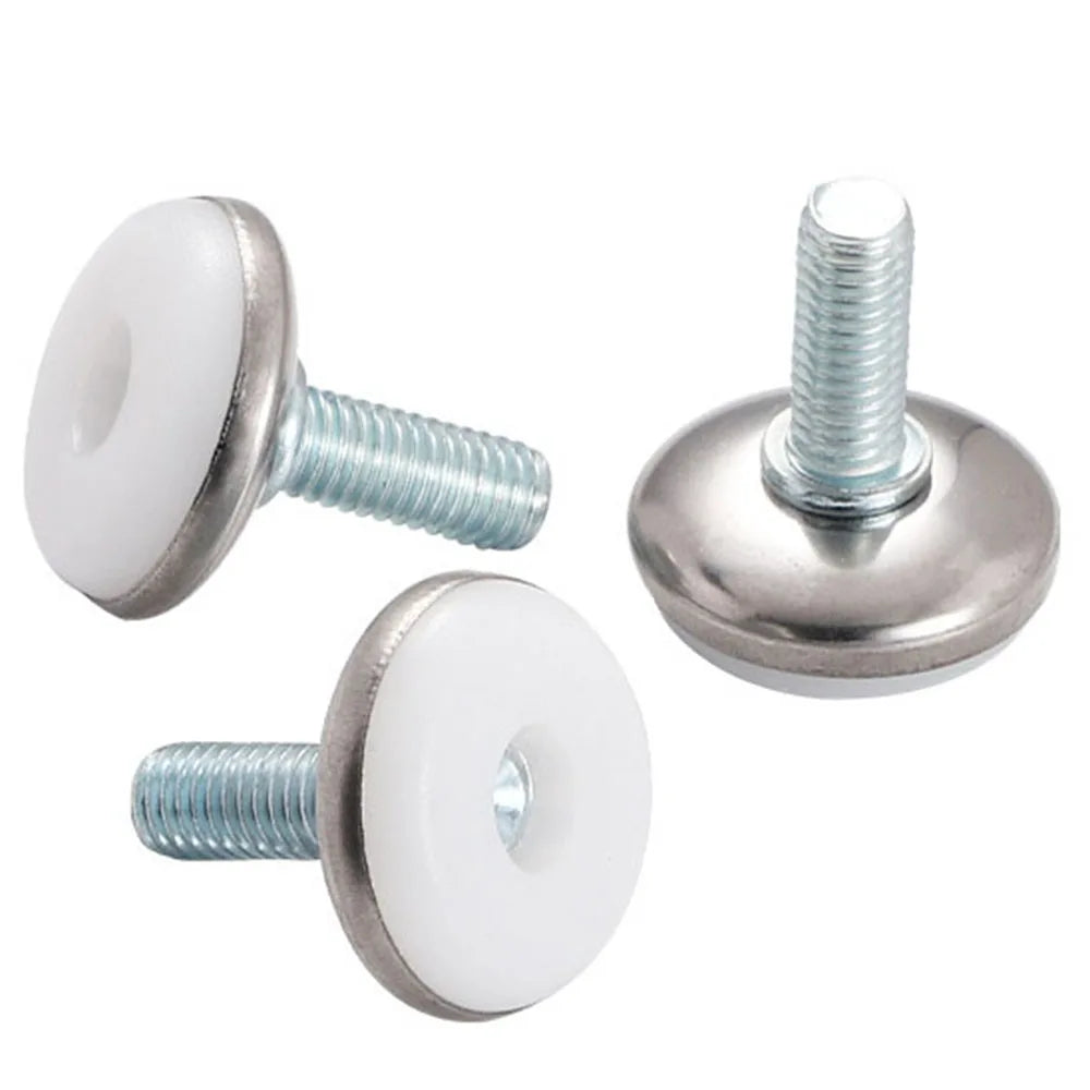 M6 Self-Adhesive Furniture Leg Levelers Adjustable Table Leveling Foot Base Pads for Office Home Sofa Chair Desk Feet