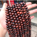 Red Tiger Eye Crystal 8mm Natural Stone Beads DIY Cylinder Necklace and Bracelet Lampwork & Glass Beads