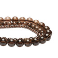 4-12 mm Round Loose Smoky Quartz Wholesale Gemstone Loose Strands Beads