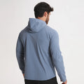 Windproof Mens Light Weight Hooded Windbreaker Jacket Gym Breathable Nylon Spandex Jackets for Man Sportswear