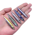 Saltwater Fishing 40g 60g 80g Senuelo De Pesca Luminous Fishing Lure Glow Factory Fish Lure Metal Slow Pitch Jigs Jigging Lure