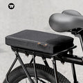 Soft PVC Bicycle Rear Seat Cushion Portable Cable Tie Zipper Design High Elastic Five-layer Mountain Biking