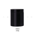 Factory Supply PP Plastic Jars with Black Cap 100g 150g 200g 250g Bright Colored Jar for Eye Shadow and Face Mask