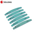 Wholesale GREEN Nail File Half Moon Sandpaper Nails 100/180 Sanding Paper All for Manicure