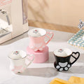 Creative Kids Birthday Gifs Travel Cute Kawaii Cat Paw Shape Unique Ceramic Mug for Girls