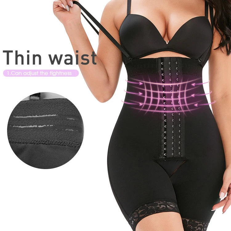 Plus Size Adjustable Closure High Waist Shaper and Butt Lifter Women's Shapers Shapewear