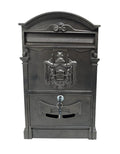 Vintage Carved Villa Manor Outdoor Absolutely Beautiful Wall Mounted Large Capacity Mail Box