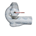 Durable White Plastic 16.5in Injection Molded Snow Goose Windsock Hunting Decoy Support System Dgxilei XL-WS1005