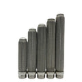 ISO9001 Compliant 1.3KGD Stainless Steel Industrial Filtration Equipment New 25micron Polymer Melt LD Brand Threaded Pleated