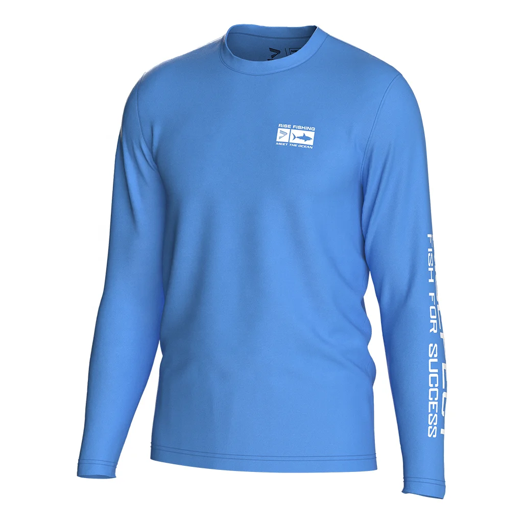 Wholesale Custom Logo Anti-UV Fishing Shirt Breathable Waterproof Windproof Plus Size Sport Dry Upf 50 Wear UV Protection