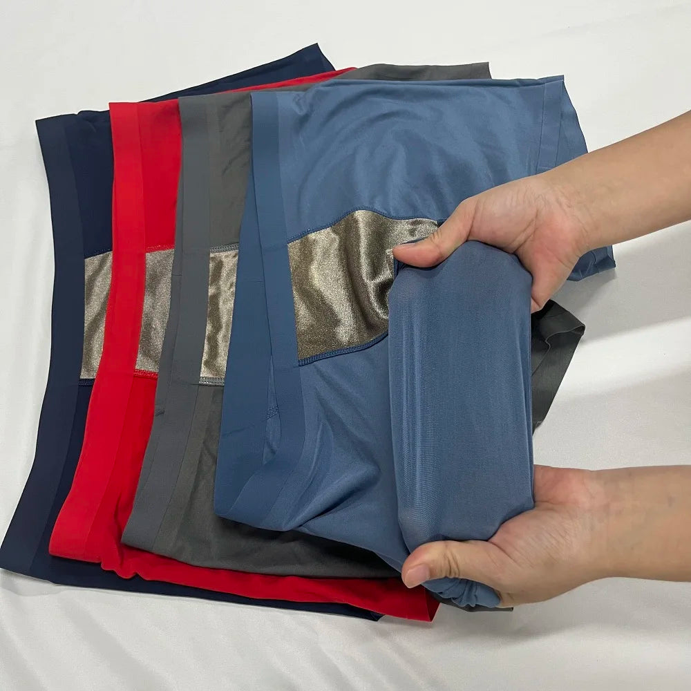 2025New Style Daily Wearing Silver Fiber Men's Underwear