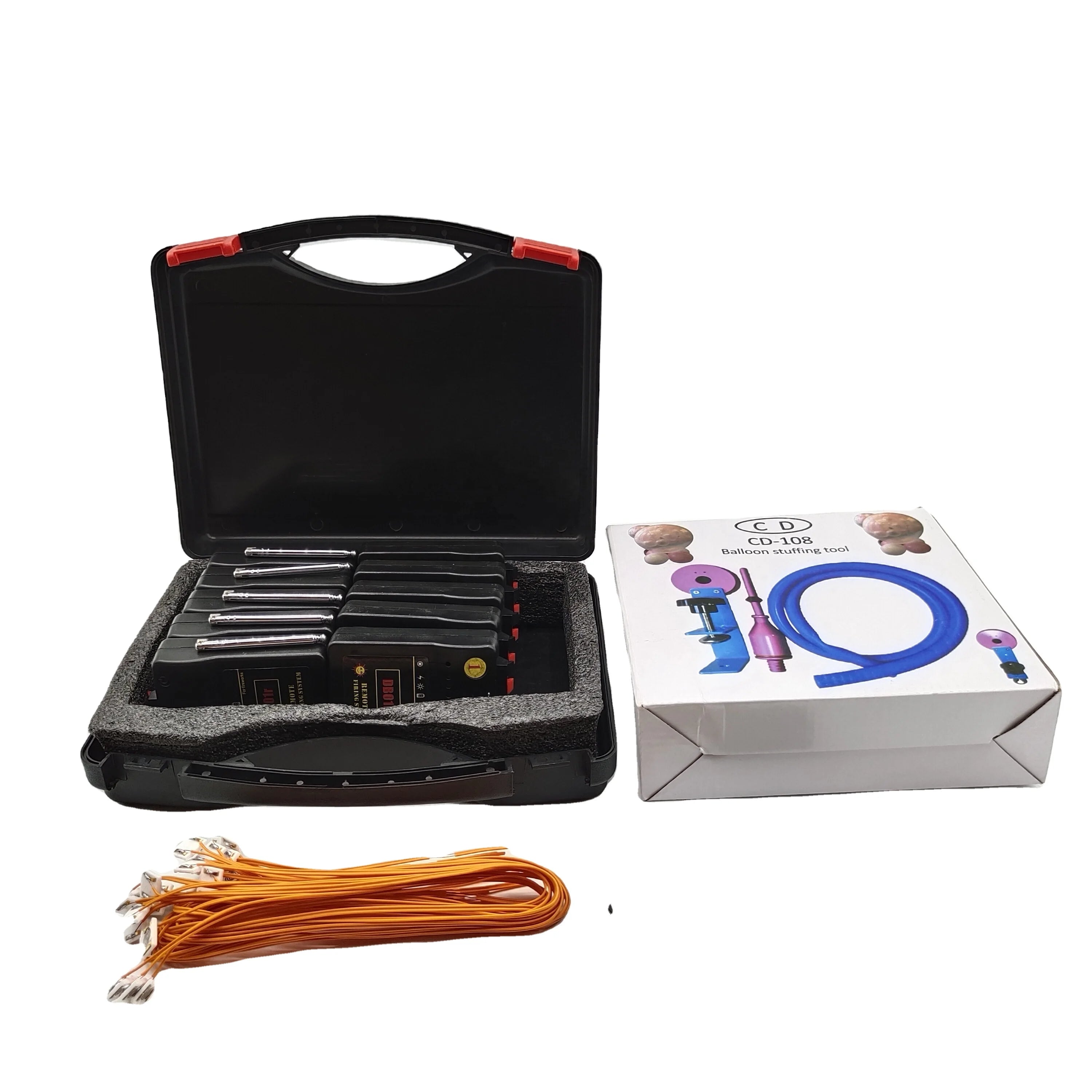 Remote Control Balloon Detonation System With Ci9 20 and Balloon Stuffing Tool for Bride Wedding Decorations