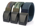 Wholesale Luxury Fashion Quick Release Nylon Tactical Buckle Belt Fashion Webbing Belt Stretch Belt for Men