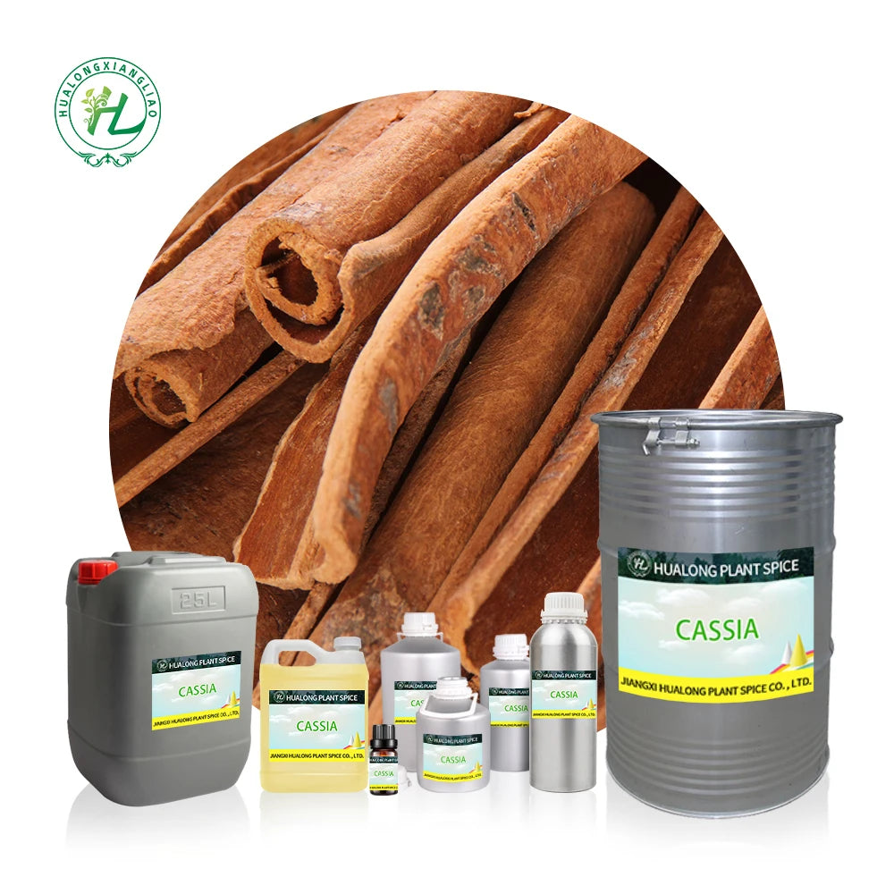 Vietnam Cassia Cinnamon Bark & Leaf Essential Oil for Skin Hair Aroma Diffuser - 100% Pure Natural Plant Extract Bulk 1kg