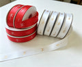 Personalized Custom logo Gift Satin Ribbon Roll Customized Size logo Fancy Satin Ribbon satin ribbon